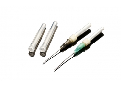 Системи для взяття крові CDNY 041 Двостороння голка з прозорою канюлею “флешбек”