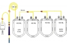 Контейнер для крови WEGO с растворами CPD-SAGM 450/450/450/450 мл с аксессуарами - 2