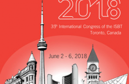 Report on participation in the 35th ISBT International Congress, Toronto