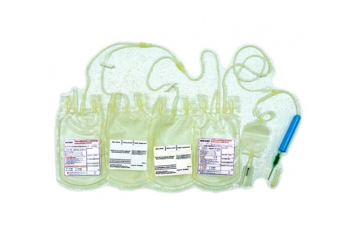 Контейнер для крови WEGO с растворами CPD-SAGM 450/450/450/450 мл с аксессуарами - 3