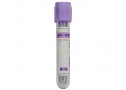 Вакуумные пробирки CDLP 029 Вакуумная пробирка, 2 мл, ЭДТА K3, лавандовая, 13x75 мм ПЭТ
